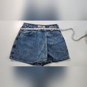 ROCK&ROLL high Rise Classic Blue Denim Women's Shorts. Sz: 26
